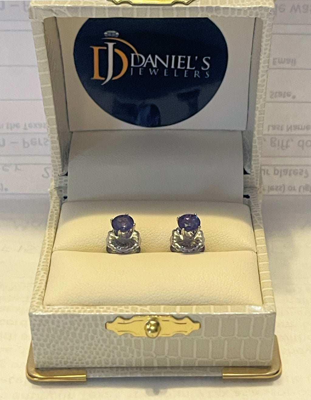 Alexandrine Stud Earrings