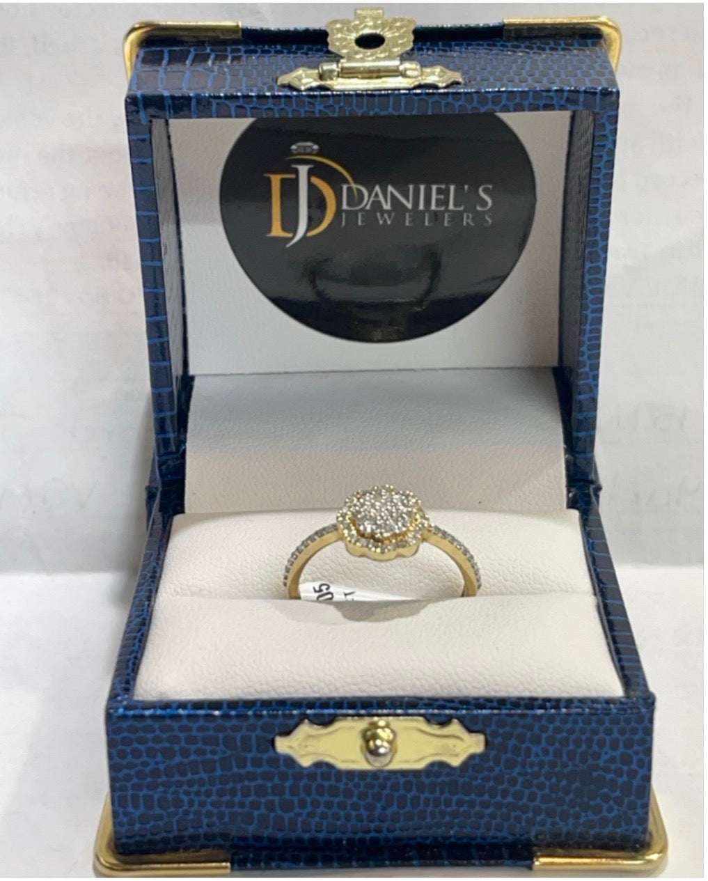Diamond Flower Ring