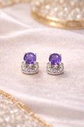 Alexandrine Stud Earrings